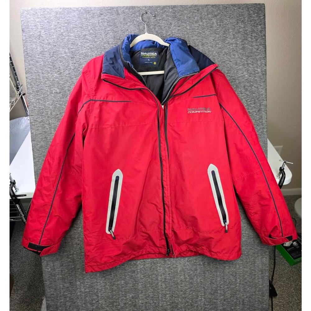 Nautica Competition Men's XL 3-in-1 red jacket